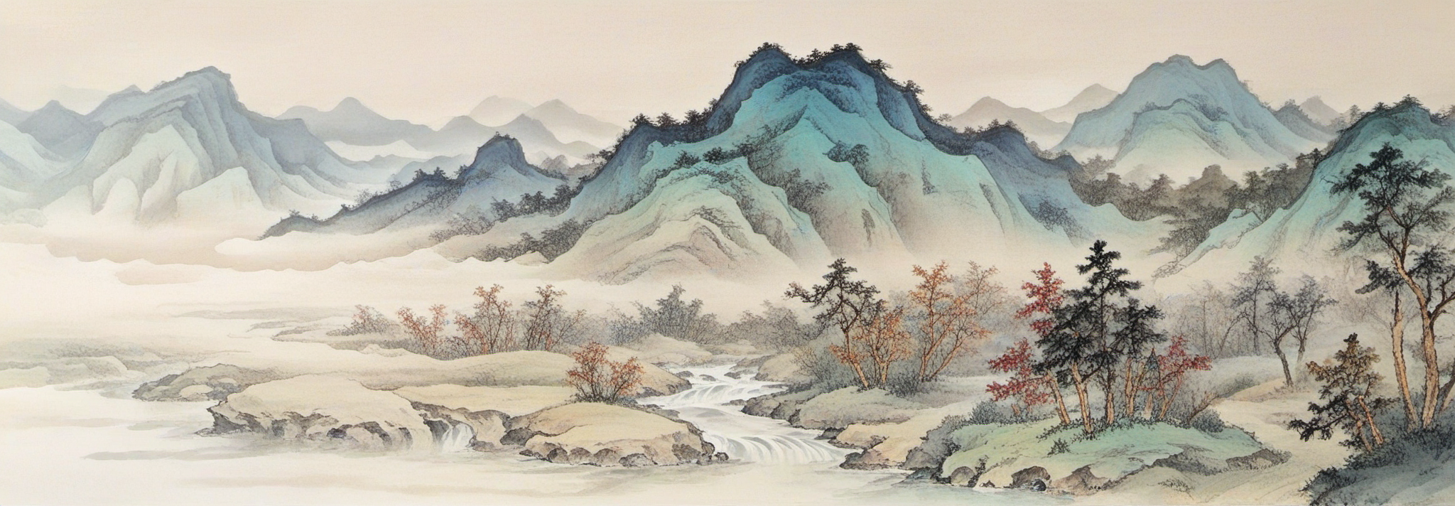 山水国画