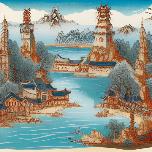 水墨插图风格
